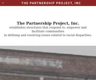 Thepartnershipproject.org(THE PARTNERSHIP PROJECT) Screenshot