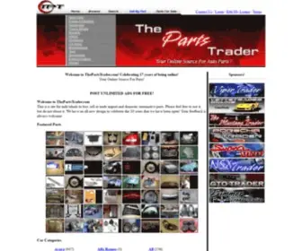 Thepartstrader.com(The Parts Trader) Screenshot