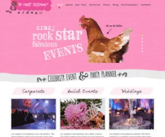 Thepartygoddess.com(Los Angeles #1 Event Planner) Screenshot