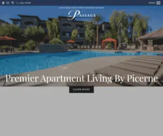 Thepassageapts.com(The Passage Apartments) Screenshot