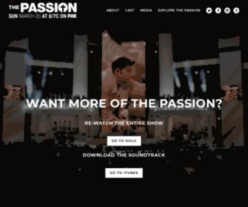 Thepassion.com(The passion) Screenshot