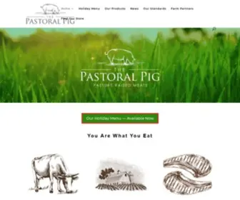 Thepastoralpig.com(The Pastoral Pig) Screenshot