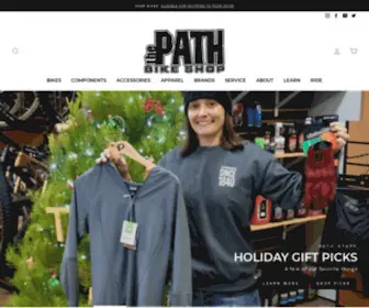 Thepathbikeshop.com(The Path Bike Shop) Screenshot