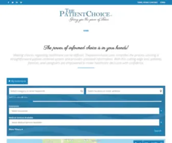 Thepatientchoice.com(The Patient Choice) Screenshot