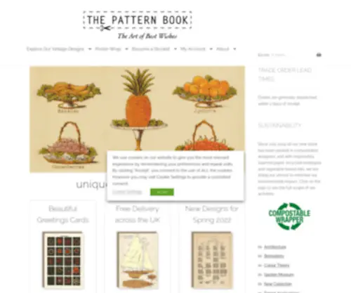 Thepatternbook.co.uk(The Pattern Book) Screenshot