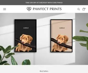 Thepawfectprints.com(Pawfect Prints) Screenshot