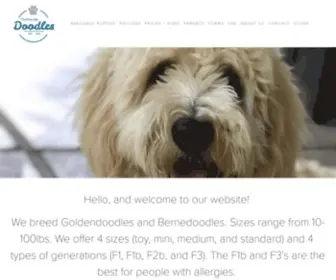 Thepawpaddoodles.com(The Paw Pad Doodles) Screenshot