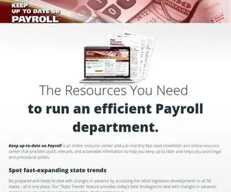 Thepayrollreport.com(Keep up) Screenshot