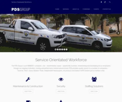 Thepdsgroup.co.za(PDS Group) Screenshot