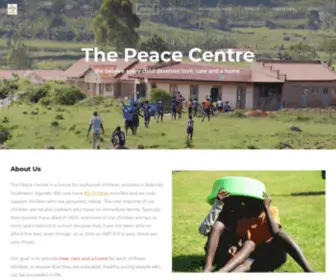 Thepeacecentre.org(The Peace Centre Uganda) Screenshot