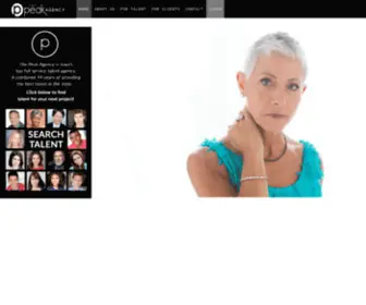 Thepeakagency.com(Model & Talent Management) Screenshot