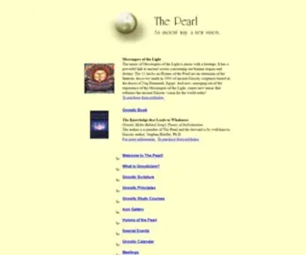 Thepearl.org(The Pearl...a Christian) Screenshot