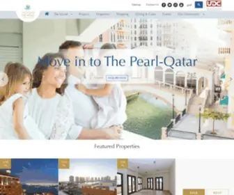 Thepearlqatar.com(The pearl) Screenshot