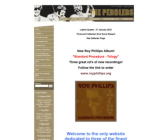 Thepeddlers.co.uk(The Peddlers) Screenshot