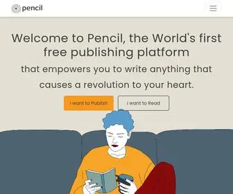 Thepencilapp.com(Best Free Self Publishing Platform Online) Screenshot