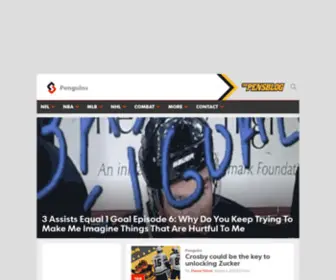 Thepensblog.com(Pittsburgh Penguins blog) Screenshot