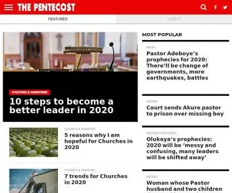 Thepentecost.com.ng(The Pentecost) Screenshot