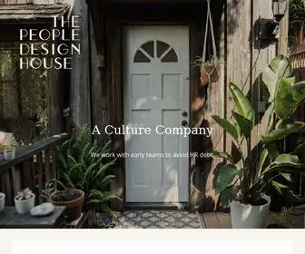 Thepeopledesignhouse.com(The People Design House) Screenshot