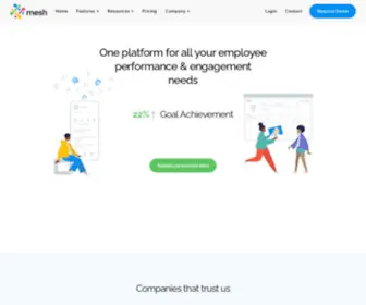 Thepeoplemesh.com(Less management) Screenshot