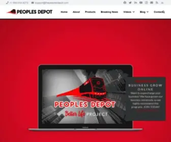 Thepeoplesdepot.com(Thepeoplesdepot) Screenshot