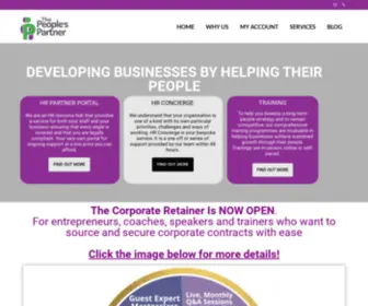 Thepeoplespartner.com(HR Consultancy Support & Advice Services For SME’s & Small Businesses) Screenshot