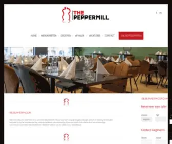 Thepeppermill.nl(Peppermill) Screenshot