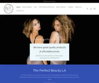 Theperfectbeautyla.com(The Perfect Beauty LA) Screenshot