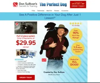Theperfectdog.com(Try The Perfect Dog) Screenshot