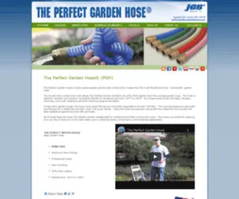 Theperfectgardenhose.com(The Perfect Garden Hose®) Screenshot