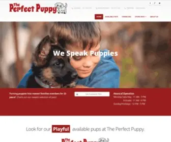 Theperfectpuppyri.com(The Perfect Puppy) Screenshot