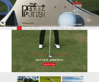 Theperfectputter.com(Golf Training Aids) Screenshot