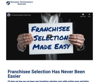 Theperformancepredictors.com(The FranchiZe Predictor a franchisee aptitude assessment profile that predicts) Screenshot