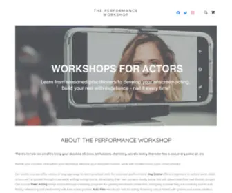 Theperformanceworkshop.com.au(The Performance Workshop) Screenshot