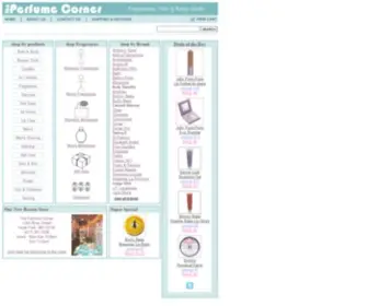 Theperfumecorner.com(The Perfume Corner) Screenshot