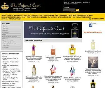 Theperfumedcourt.com(The perfumed court) Screenshot