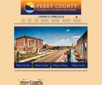 Theperrychamber.com(Perry County Chamber Of Commerce) Screenshot