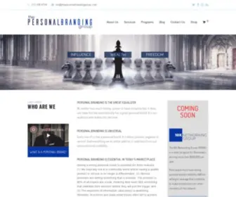 Thepersonalbrandinggroup.com(The Personal Branding Group) Screenshot