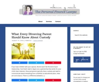 Thepersonalfinance.lawyer(Helping Families Make Smart Choices About Their Money) Screenshot