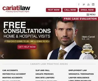 Thepersonalinjurylawyers.ca(Personal Injury Lawyers Toronto) Screenshot