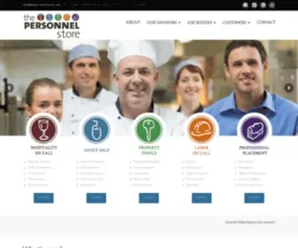 ThepersonnelStore.com(Job Search) Screenshot