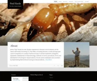 Thepestcontrolexpert.com(Paul Hardy) Screenshot