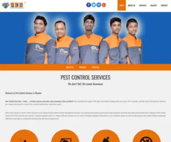 Thepestcontrolservices.com(PEST CONTROL SERVICES IN CHENNAI) Screenshot