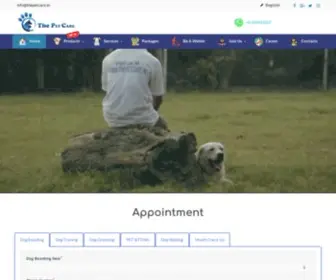 Thepetcare.in(ThePetCare) Screenshot