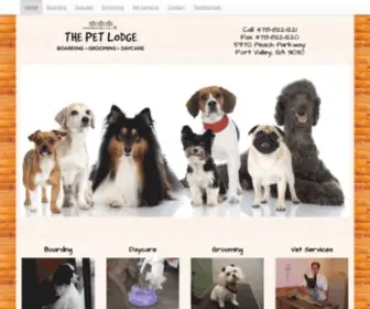 Thepetlodgega.com(Petlodge) Screenshot