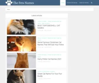 Thepetsname.com(Üyelik ✔️ 2024) Screenshot