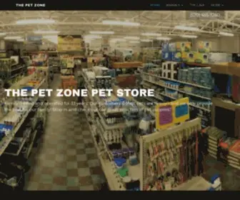 Thepetzonepittston.com(The Pet Zone) Screenshot