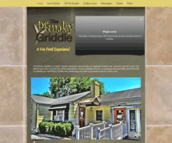 Thepfunkygriddle.com(The Pfunky Griddle) Screenshot