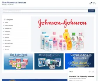Thepharmacyservices.com(The Pharmacy Services) Screenshot