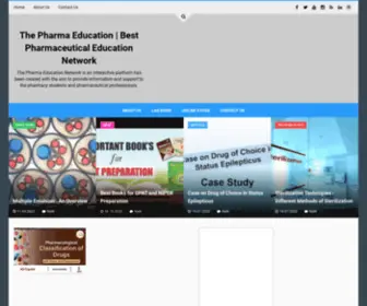 Thepharmaeducation.com(The Pharma Education) Screenshot