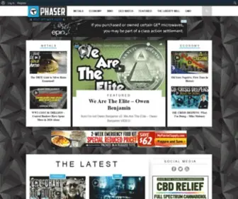 Thephaser.com(The Phaser) Screenshot